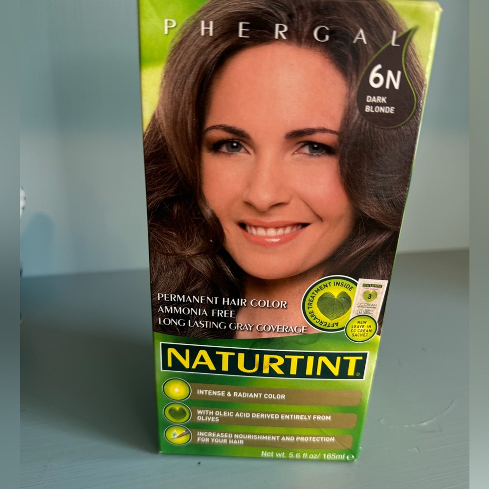 NEW! Naturtint ammonia free permanent hair color 6N dark blonde